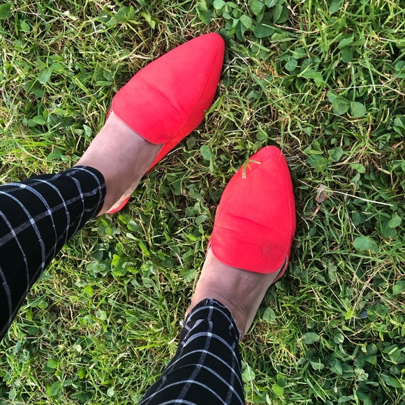 Jess Women’s Blood Orange Slide In Mules Loafers - Picture 7 of 7